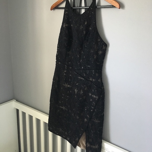 C.3 BCBG MaxAzria black dress. - Picture 3 of 8